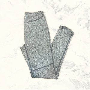 Gymshark Apex‎ Training Leggings Gray Printed High Waisted Athletic Tights